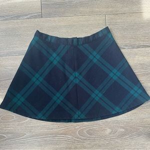 Silence + Noise Plaid Skirt